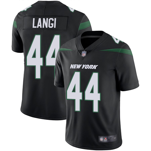 New York Jets Limited Black Youth Harvey Langi Alternate Jersey NFL Football #44 Vapor Untouchable->->Youth Jersey
